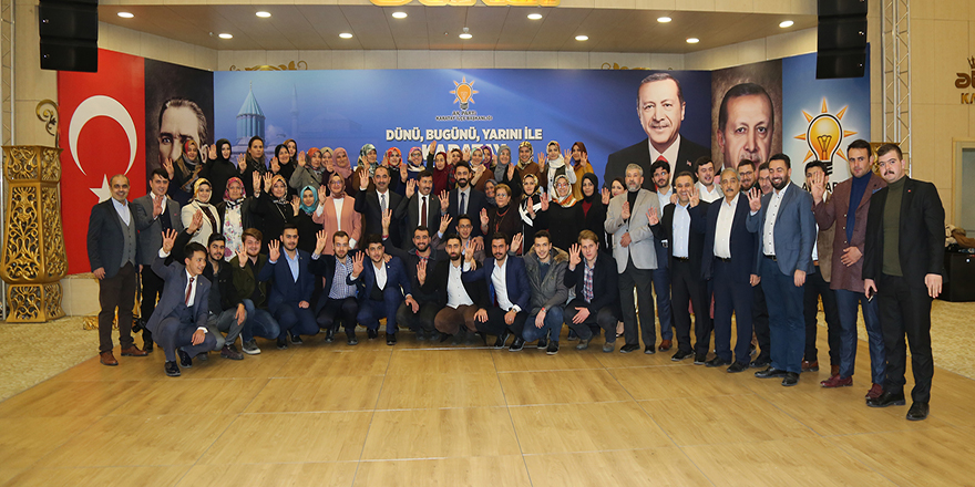AK Parti Karatay Teşkilatı Toplandı