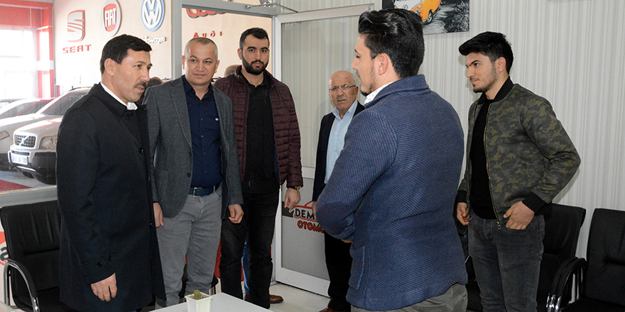 Hasan Kılca, Oto Galeri Sitesini ziyaret etti